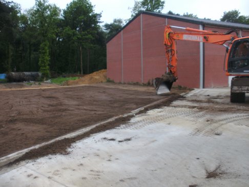 Aanleg tuin en oprit in beton 15